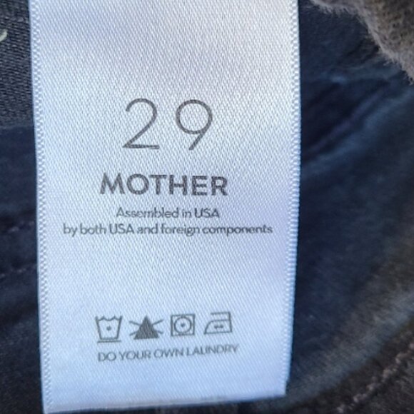 MOTHER THE HUSTLER PATCH POCKET ANKLE FRAY JEANS STRETCH DENIM NOT GUILTY sz 29 - Picture 10 of 10
